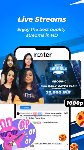 Rooter: Watch Gaming & Esports screenshot