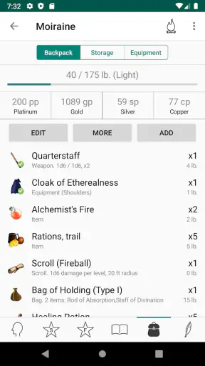 RPG Scribe Pathfinder & 3.5e screenshot