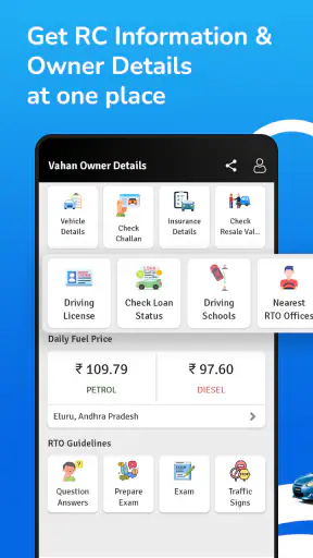 RTO Vehicle Info App, Challan screenshot