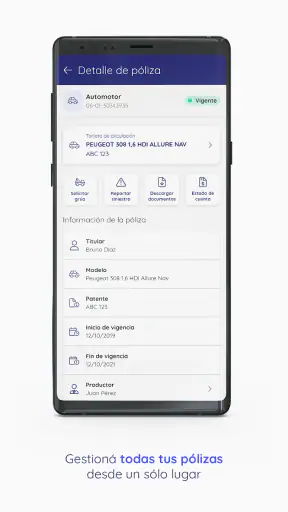 San Cristóbal Seguros screenshot