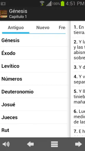 Santa Biblia Reina Valera screenshot