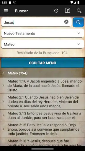 Santa Biblia Reina Valera 1960 screenshot