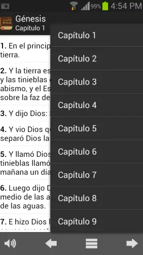 Santa Biblia Reina Valera screenshot