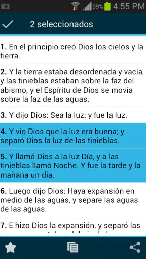 Santa Biblia Reina Valera screenshot