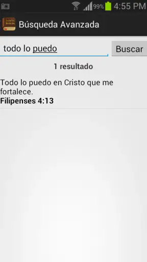 Santa Biblia Reina Valera screenshot