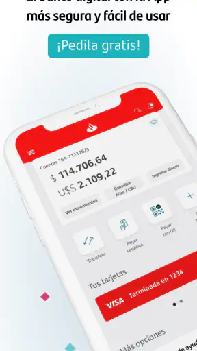 Santander: Tu banco digital screenshot