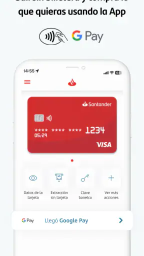 Santander: Tu banco digital screenshot