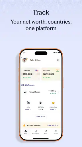 SBNRI: NRI Mutual Funds, Tax screenshot