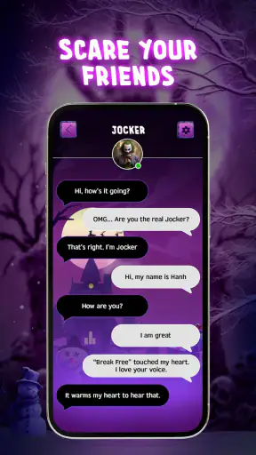 Scary Prank Call & Fake Chat screenshot