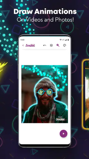Scribbl - Photo & Video Effect screenshot