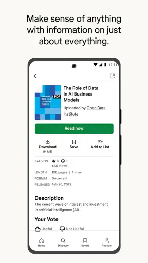 Scribd: 170M+ documents screenshot