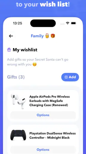 Secret Santa 22: Gift exchange screenshot