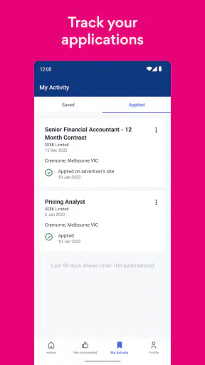 SEEK Jobs & Employment screenshot