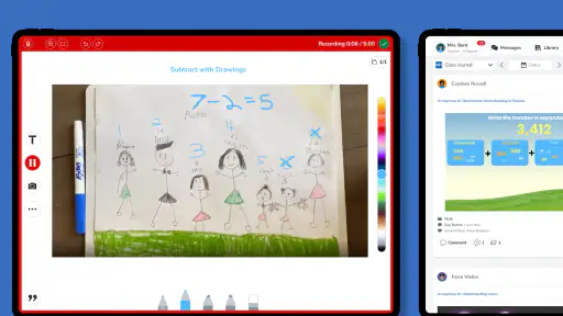 Seesaw screenshot