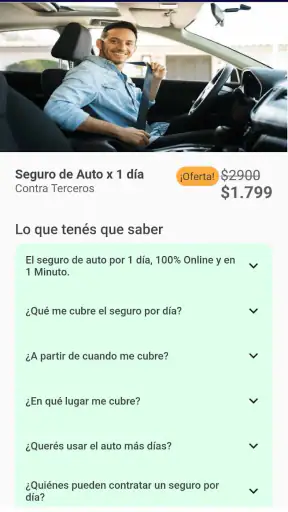 Seguro Por Hoy. screenshot
