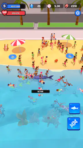 Shark Universe: عالم البقاء screenshot