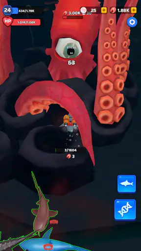 Shark Universe: عالم البقاء screenshot