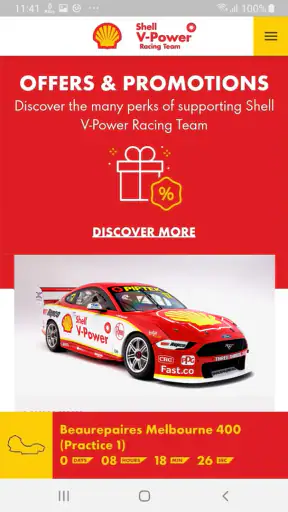 Shell V-Power Racing Team screenshot