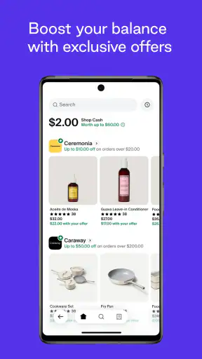 Shop screenshot