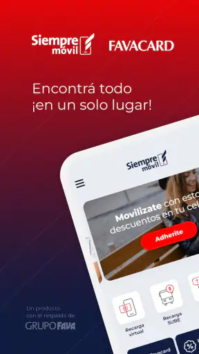 Siempre Movil - Favacard screenshot