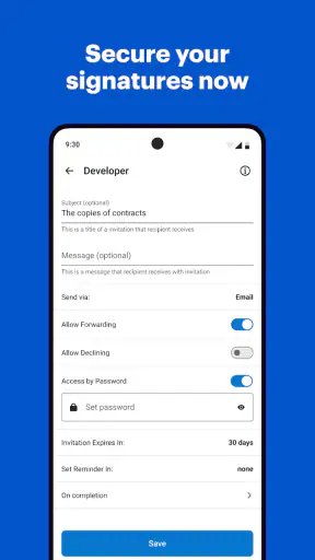 signNow: Sign & Fill PDF Docs screenshot