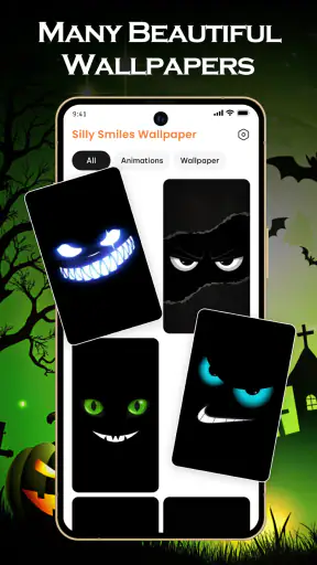 Silly & Wicked Smile Wallpaper screenshot