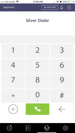 Silver Dialer screenshot