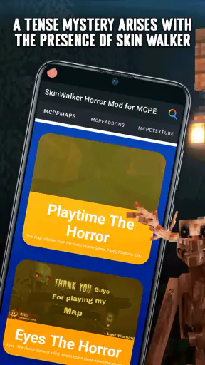 SkinWalker Horror Mod for MCPE screenshot