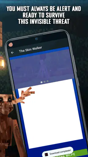 SkinWalker Horror Mod for MCPE screenshot