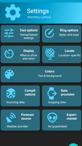 SkyHalo Weather for Wear OS screenshot