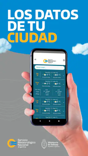 SMN: Tiempo y Pronóstico screenshot