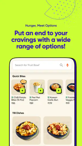 SNACC: 10-Min Food Delivery screenshot
