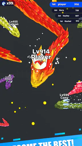 Snake Clash screenshot