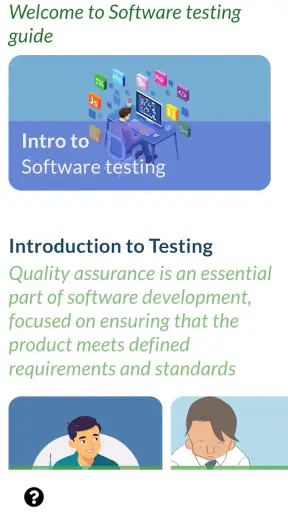 Software testing guide screenshot