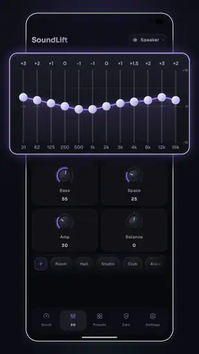 SoundLift: مضخم ومعزز الصوت screenshot