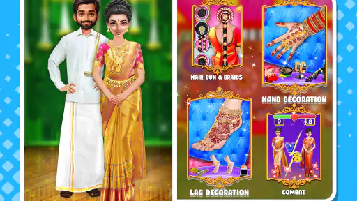 South Indian Bride Wedding Fun screenshot