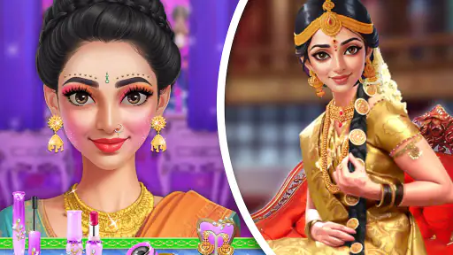 South Indian Bride Wedding Fun screenshot