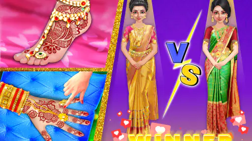 South Indian Bride Wedding Fun screenshot
