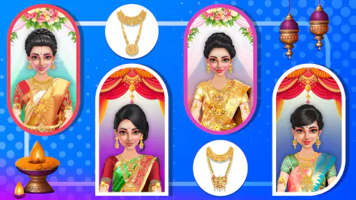 South Indian Bride Wedding Fun screenshot