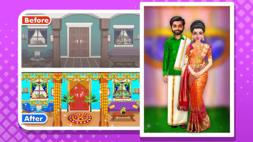 South Indian Bride Wedding Fun screenshot