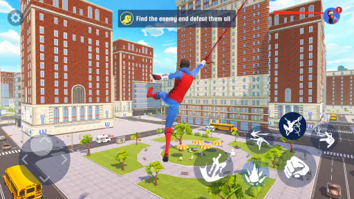 Spider Fighting: Hero Game screenshot