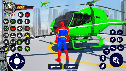 Spider Rope Hero: Action Game screenshot