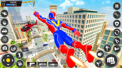 Spider Rope Hero: Action Game screenshot