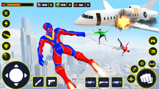 Spider Rope Hero: Action Game screenshot