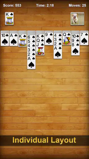 Spider Solitaire screenshot