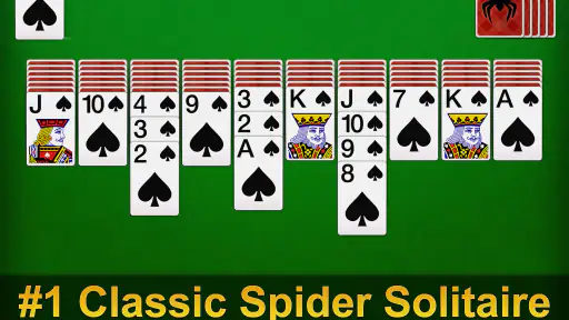 Spider Solitaire screenshot