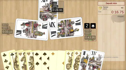 Spletni Tarok - valat.si screenshot