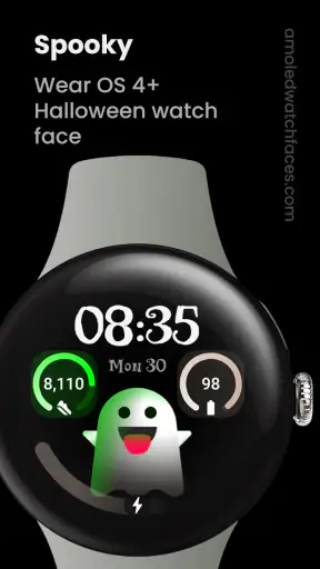 Spooky: Halloween Watch Face screenshot