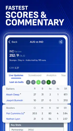 SportsTiger Live Score & News screenshot