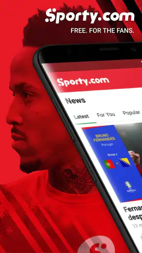 Sporty.com: Live Scores & News screenshot